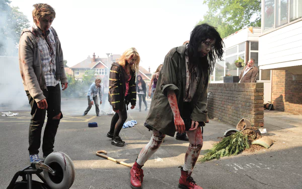movie Cockneys vs Zombies HD Desktop Wallpaper | Background Image