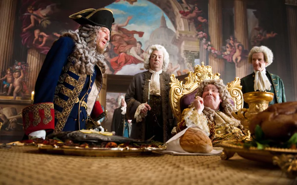 Geoffrey Rush Hector Barbossa movie Pirates of the Caribbean: On Stranger Tides HD Desktop Wallpaper | Background Image