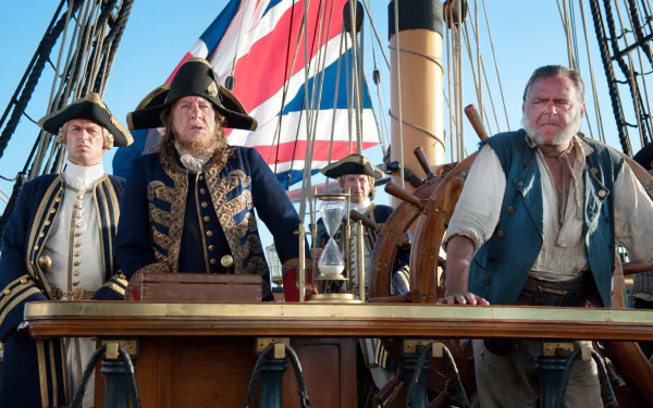 Kevin McNally Joshamee Gibbs Geoffrey Rush Hector Barbossa movie Pirates of the Caribbean: On Stranger Tides HD Desktop Wallpaper | Background Image