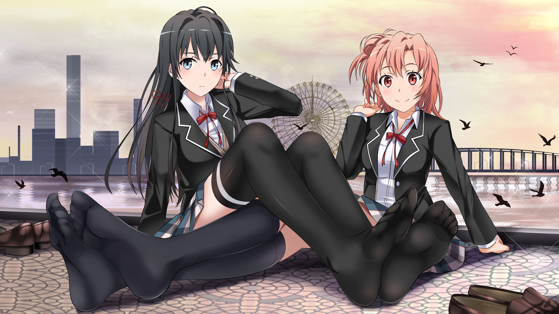 Anime My Teen Romantic Comedy SNAFU HD Wallpaper | Background Image