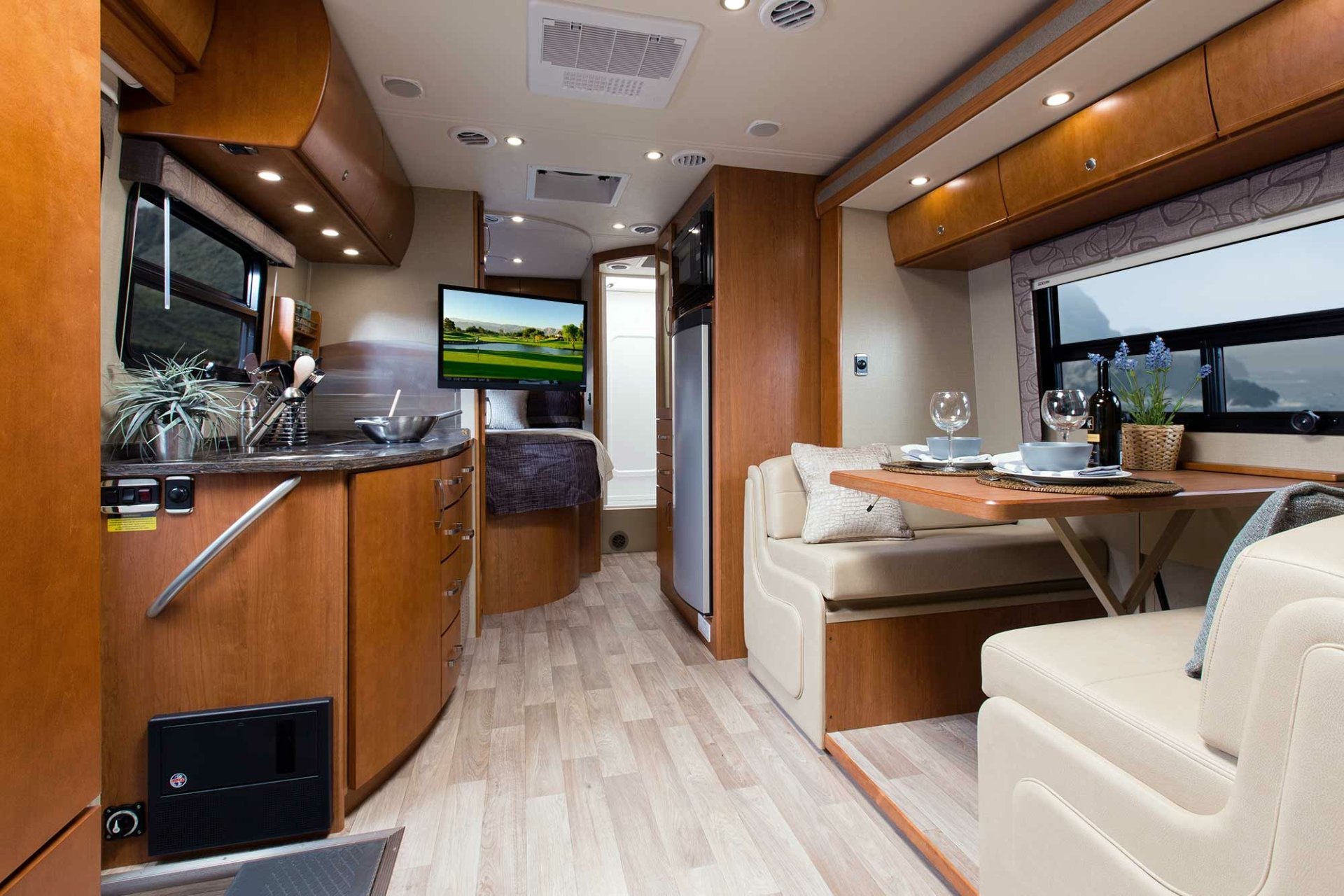 Mercedes Sprinter Camper van Interior