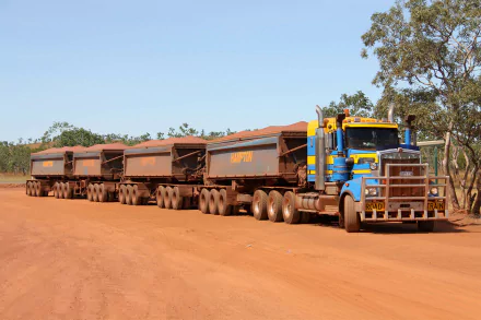  Road Train In Australia