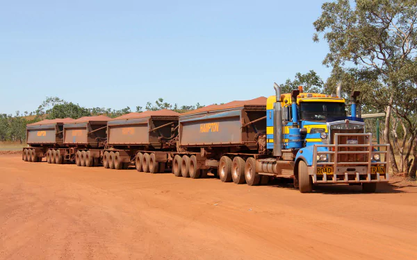  Road Train In Australia
