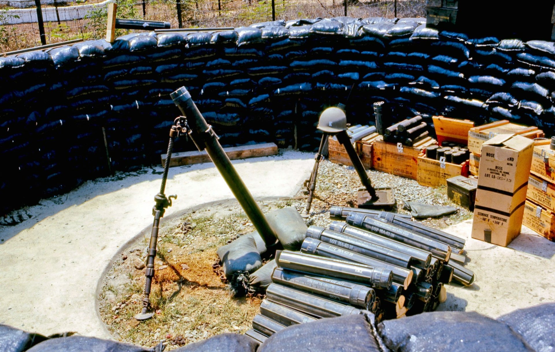 60 and 90 mm Mortar pit Full HD Wallpaper and Background Image ...