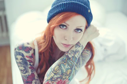 woman tattoo HD Desktop Wallpaper | Background Image