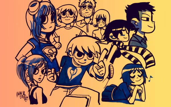 Envy Adams Wallace Wells Knives Chau Kim Pine Stephen Stills Ramona Flowers Scott Pilgrim video game Scott Pilgrim vs. the World HD Desktop Wallpaper | Background Image