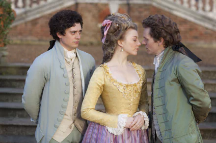 Shaun Evans Aneurin Barnard Natalie Dormer movie The Scandalous Lady W HD Desktop Wallpaper | Background Image