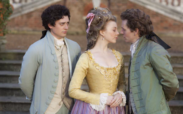 Shaun Evans Aneurin Barnard Natalie Dormer movie The Scandalous Lady W HD Desktop Wallpaper | Background Image