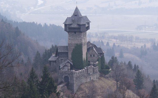 Man Made Falkenstein Castle Castles Austria HD Wallpaper | Background Image
