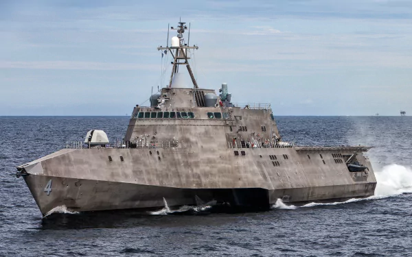 USS Coronado (LCS-4) littoral combat ship military United States Navy HD Desktop Wallpaper | Background Image