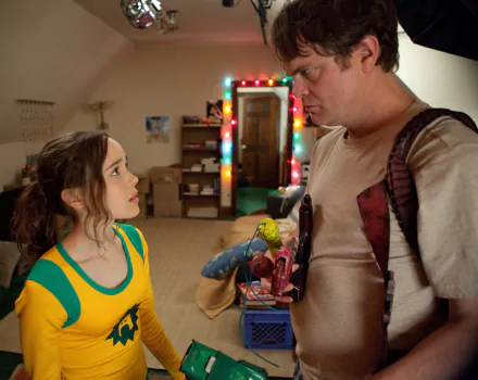 Rainn Wilson Ellen Page movie Super HD Desktop Wallpaper | Background Image