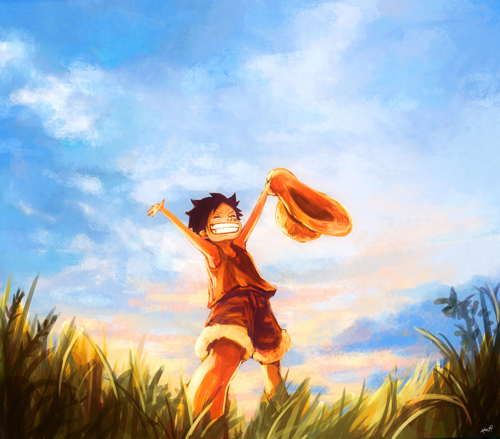 Monkey D. Luffy Wallpaper and Background Image | 1630x1432 ...