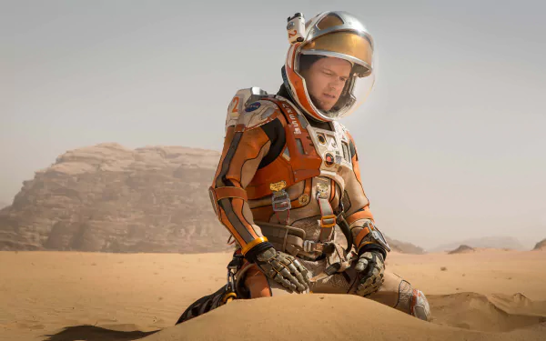 Matt Damon movie The Martian HD Desktop Wallpaper | Background Image