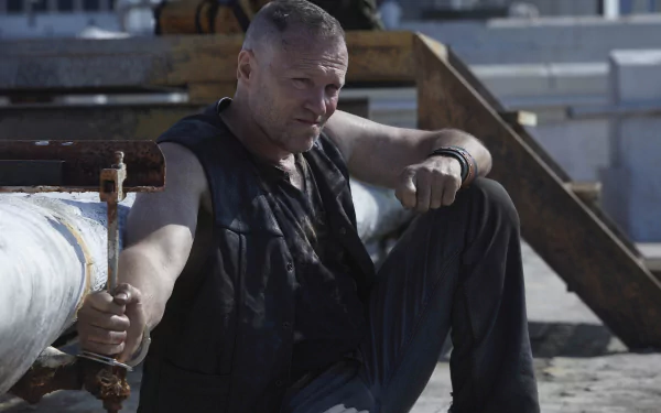 Merle Dixon Michael Rooker TV Show The Walking Dead HD Desktop Wallpaper | Background Image