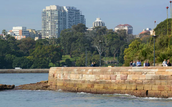  City Of Sydney Surrounded By The Royal Botanic Gardens