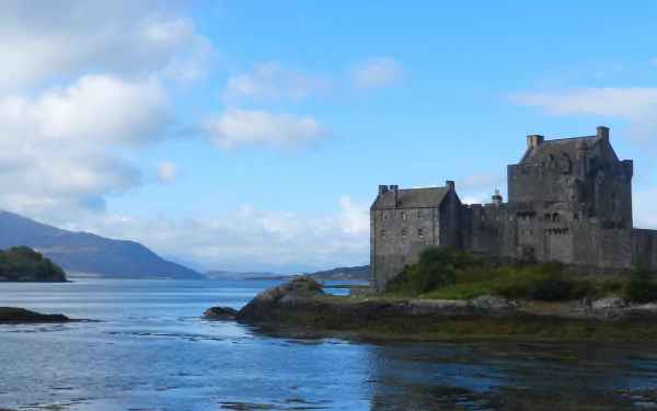 man made Eilean Donan Castle HD Desktop Wallpaper | Background Image