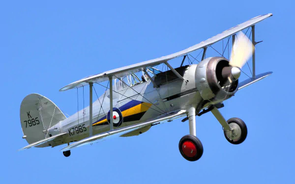 military Gloster Gladiator HD Desktop Wallpaper | Background Image