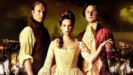 Alicia Vikander Mads Mikkelsen movie A Royal Affair HD Desktop Wallpaper | Background Image