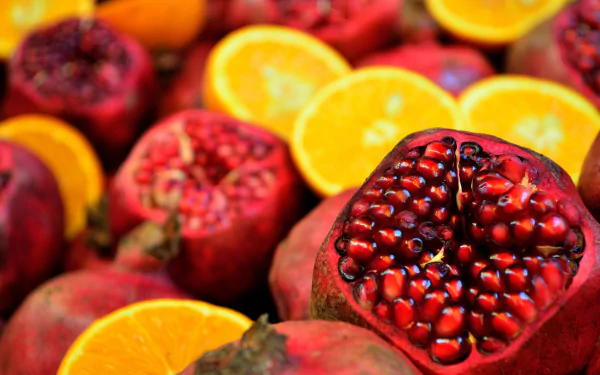 food pomegranate HD Desktop Wallpaper | Background Image