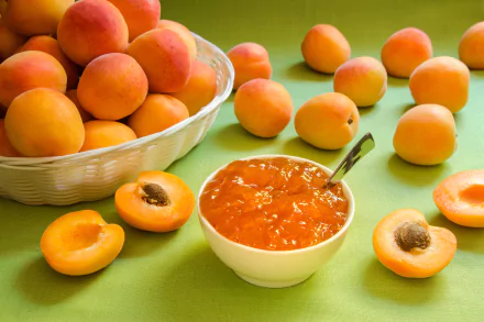 fruit food apricot HD Desktop Wallpaper | Background Image