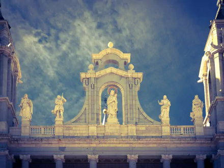 religious Almudena Cathedral HD Desktop Wallpaper | Background Image