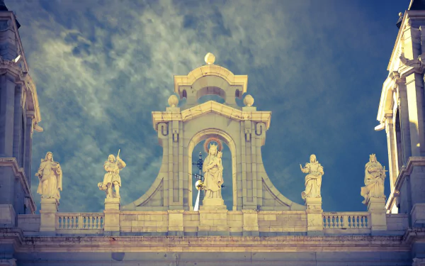 religious Almudena Cathedral HD Desktop Wallpaper | Background Image