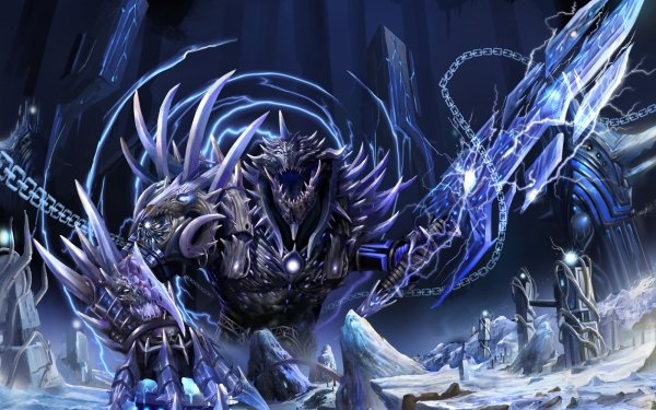 Dark Monster Warrior HD Wallpaper | Background Image