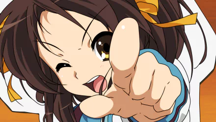 Haruhi Suzumiya Anime The Melancholy of Haruhi Suzumiya HD Desktop Wallpaper | Background Image