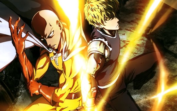 Anime One-Punch Man Genos Saitama HD Wallpaper | Background Image