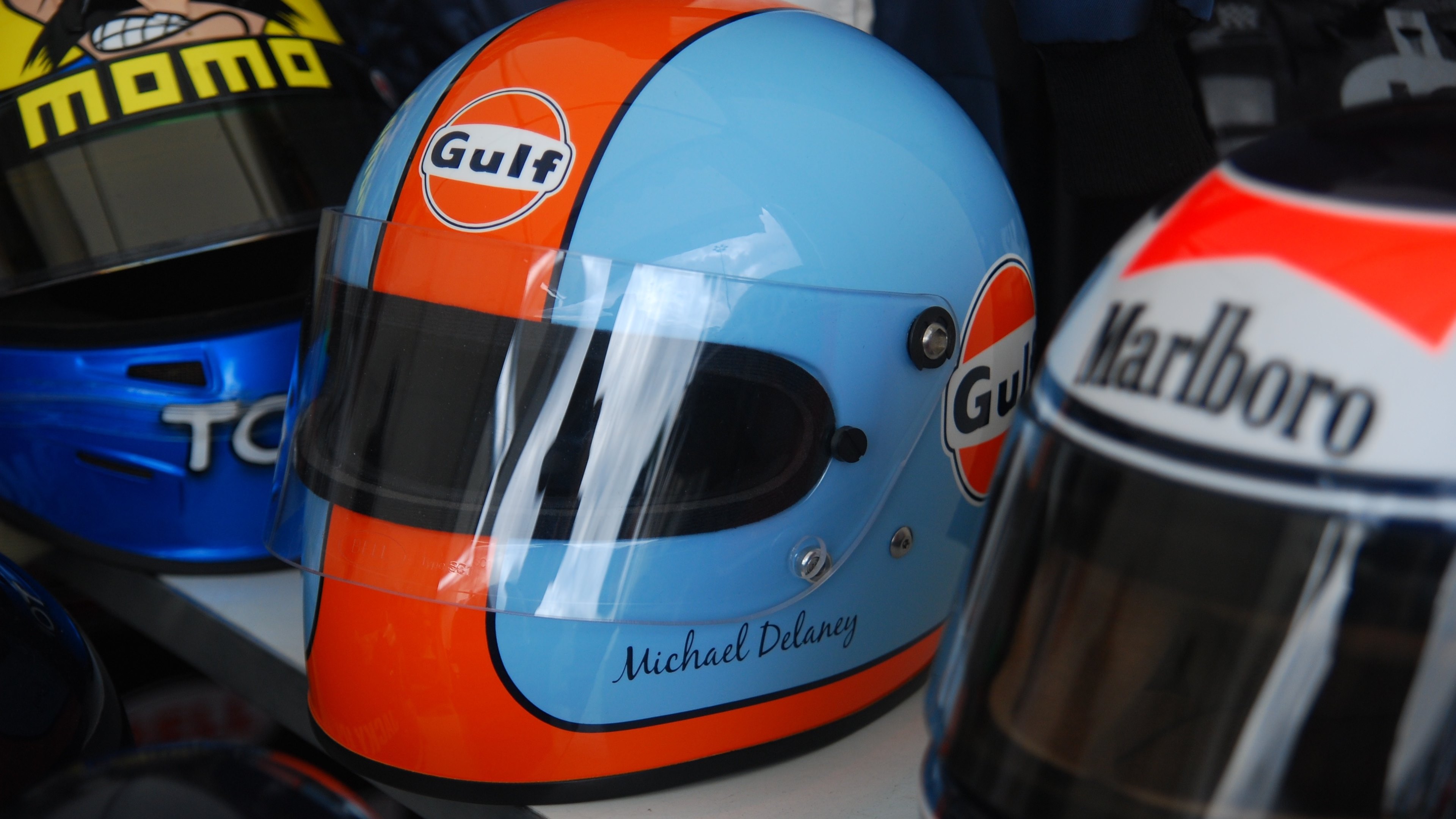 Michael Delaney's Helmet by Alain Willemart