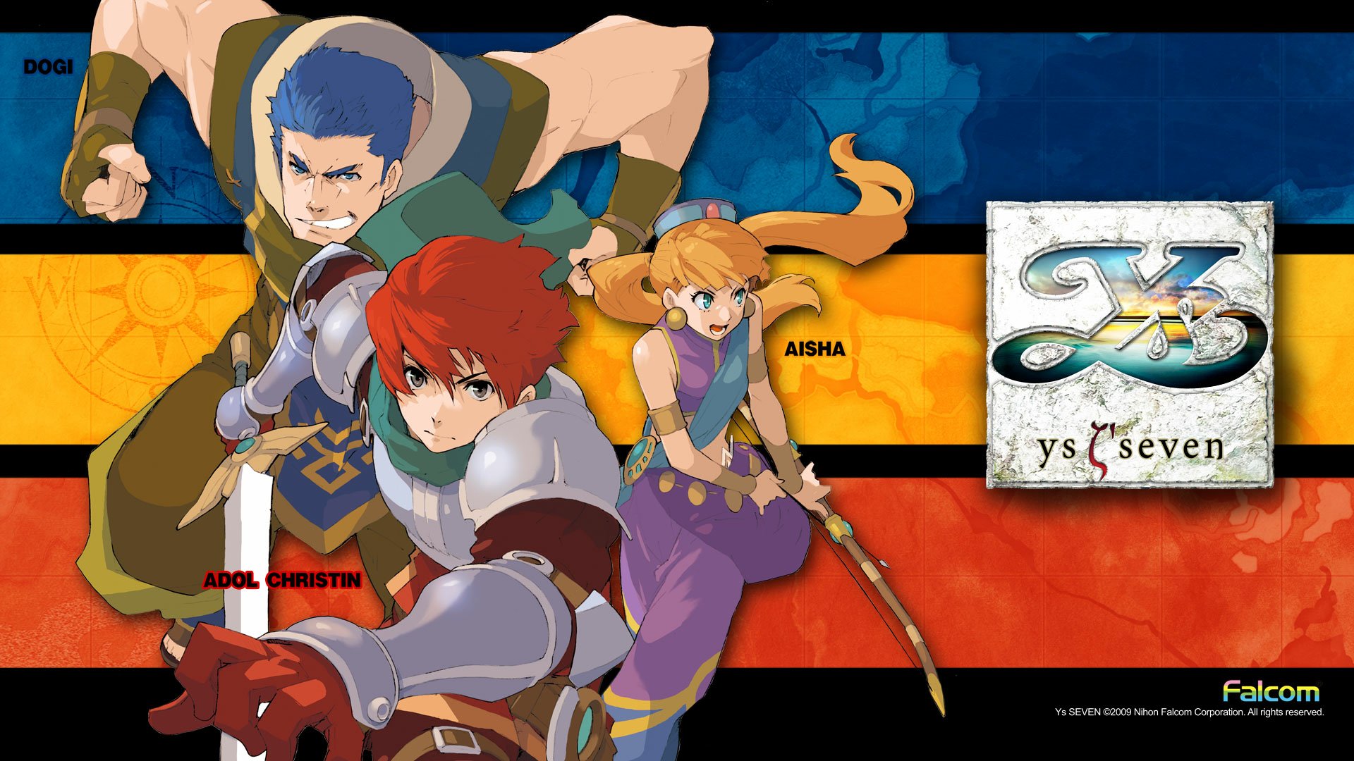 Download Video Game Ys Seven HD Wallpaper