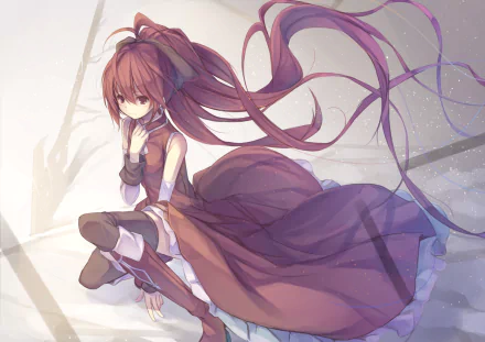 Kyōko Sakura Anime Puella Magi Madoka Magica HD Desktop Wallpaper | Background Image