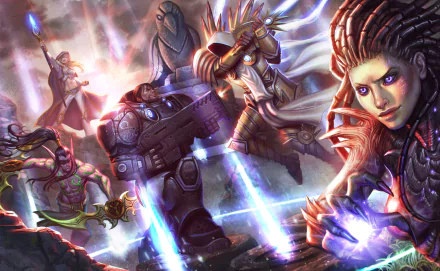 video game Heroes of the Storm HD Desktop Wallpaper | Background Image