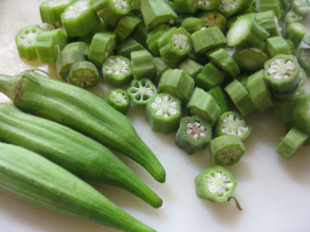 food okra HD Desktop Wallpaper | Background Image