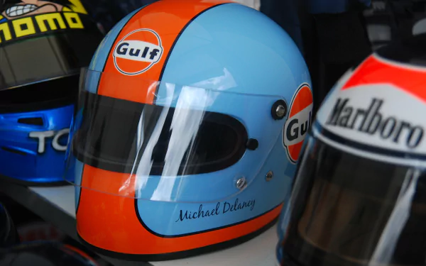  Michael Delaney's Helmet by Alain Willemart