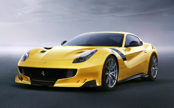 car yellow car Ferrari vehicle Ferrari F12berlinetta HD Desktop Wallpaper | Background Image