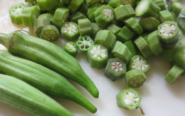 food okra HD Desktop Wallpaper | Background Image