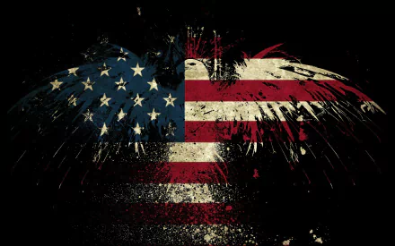 man made american flag HD Desktop Wallpaper | Background Image