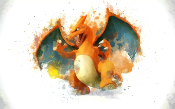 Charizard (Pokémon) video game Super Smash Bros. for Nintendo 3DS and Wii U HD Desktop Wallpaper | Background Image
