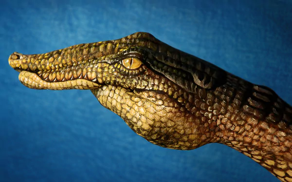 crocodile photography hand HD Desktop Wallpaper | Background Image