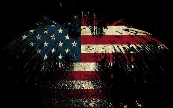 man made american flag HD Desktop Wallpaper | Background Image