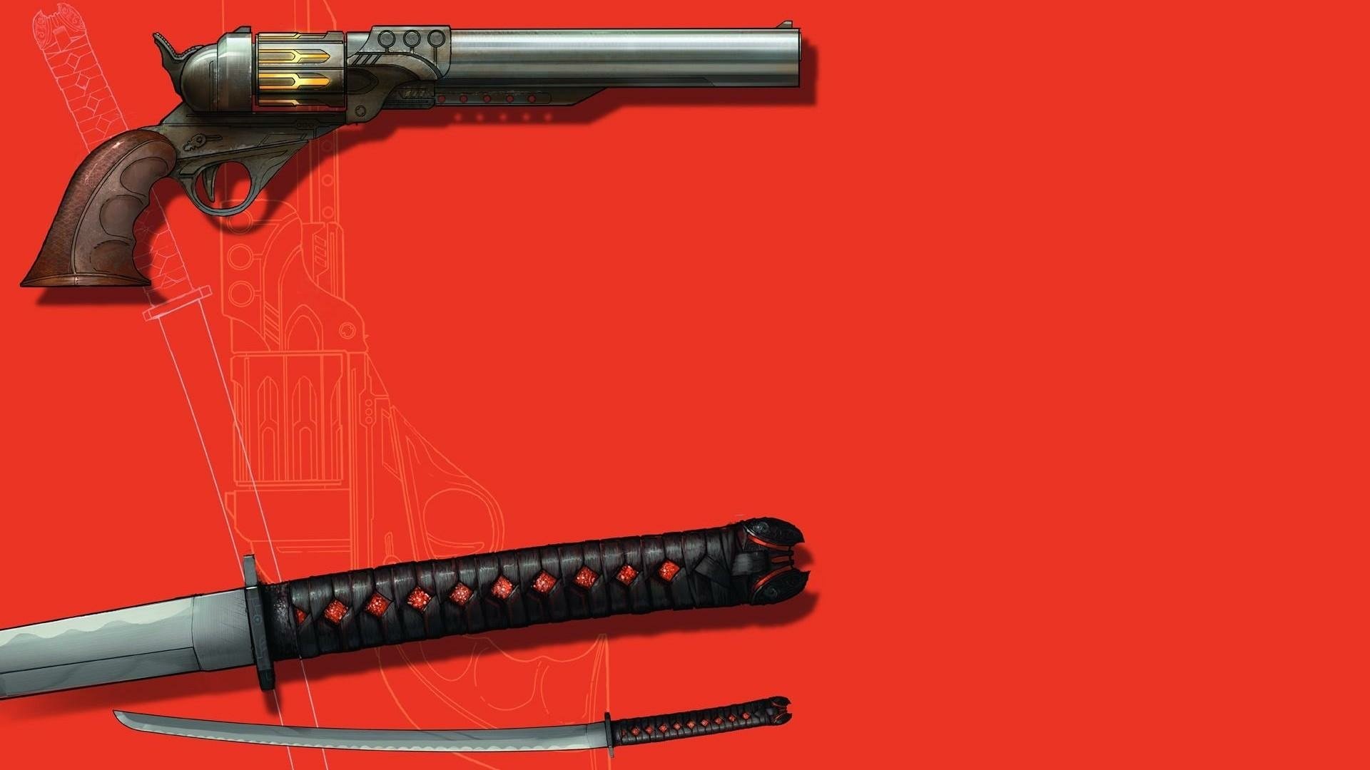 Download Gun Sword Video Game Red Steel 2 HD Wallpaper