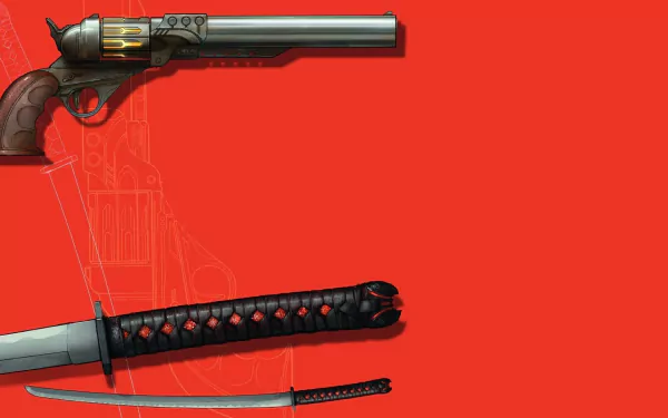 gun sword video game red steel 2 HD Desktop Wallpaper | Background Image