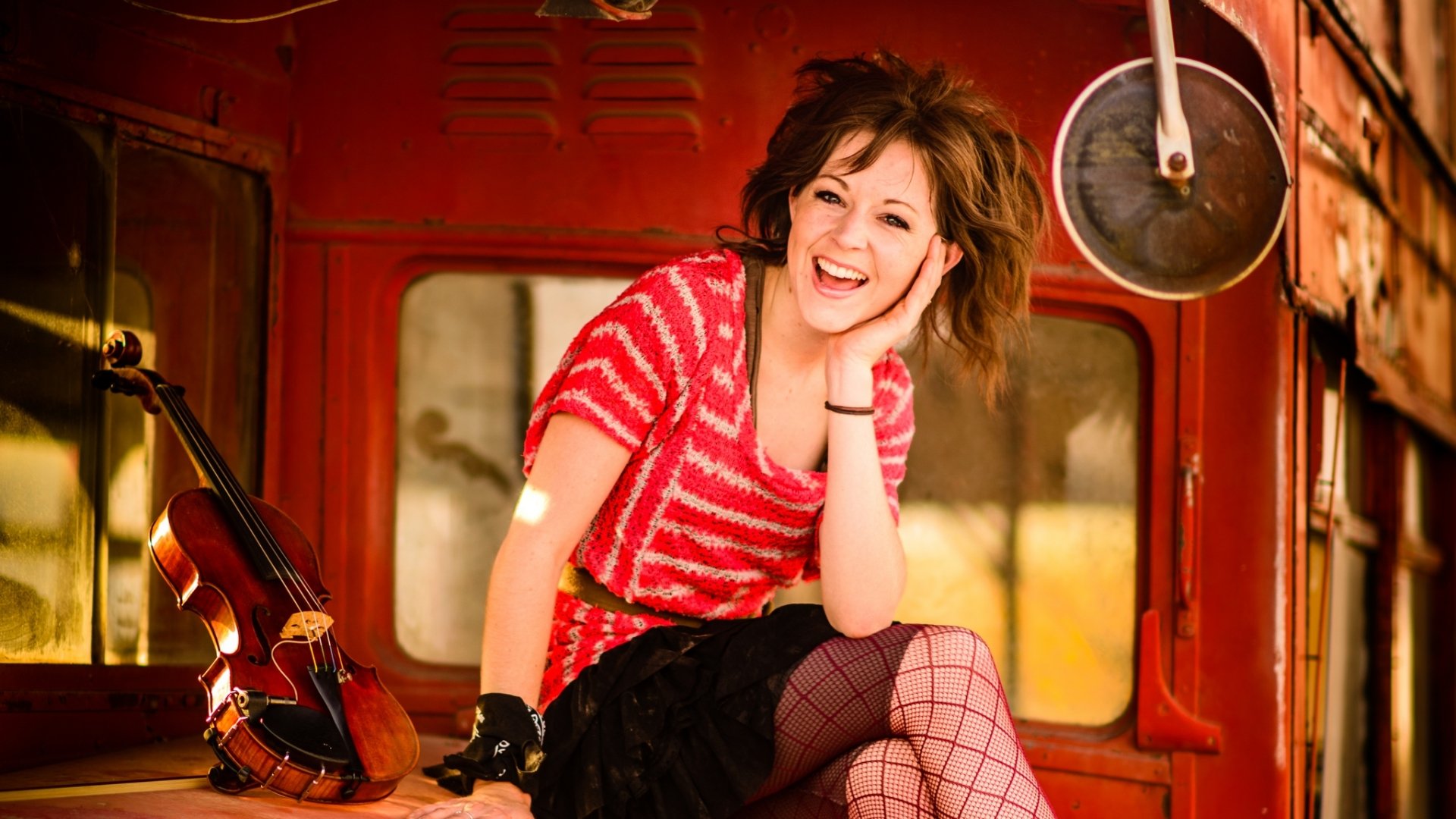 Music Lindsey Stirling HD Wallpaper