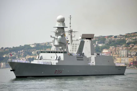 Caio Duilio (D 554) destroyer military Italian Navy HD Desktop Wallpaper | Background Image