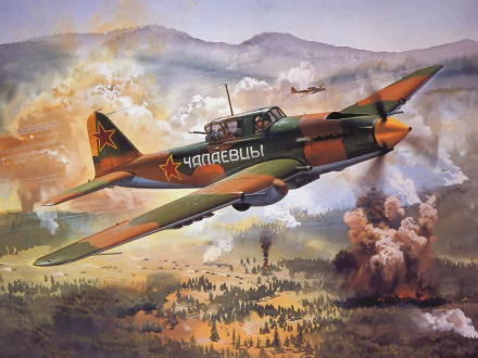 military Ilyushin Il-2 HD Desktop Wallpaper | Background Image