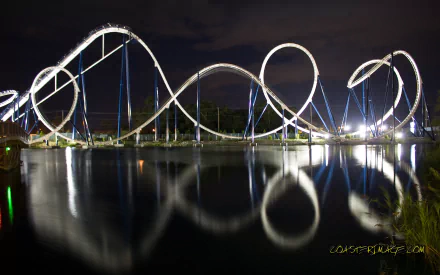man made roller coaster HD Desktop Wallpaper | Background Image