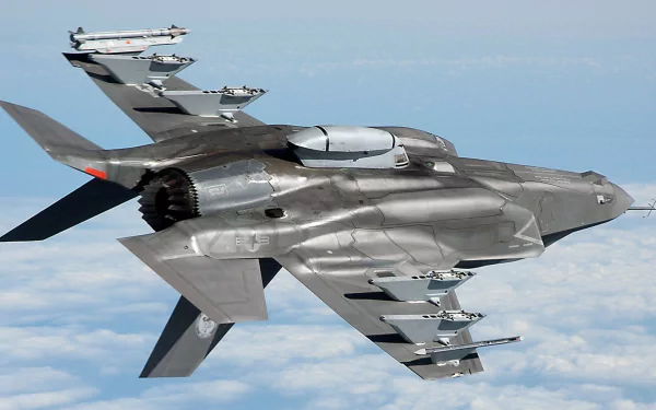 military Lockheed Martin F-35 Lightning II HD Desktop Wallpaper | Background Image