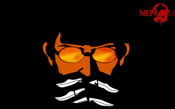 Gendo Ikari Anime Neon Genesis Evangelion HD Desktop Wallpaper | Background Image