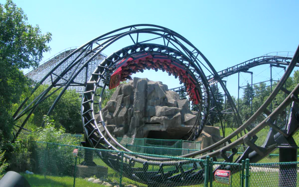 man made roller coaster HD Desktop Wallpaper | Background Image